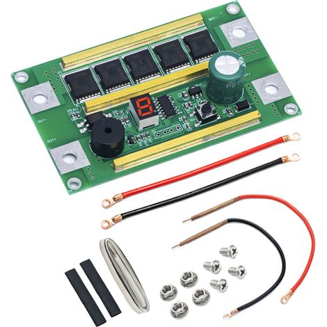 Machine de soudage par points portable, circuit imprimé pour batterie lithium 12 V 18650, mini-appareil de soudage par points pour batterie, kit complet d'accessoires pour le bricolage (1/5)