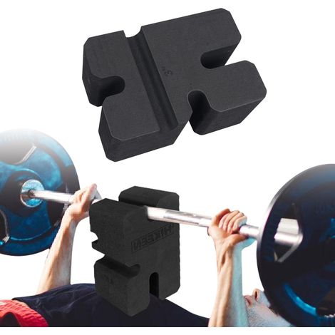 Bloc de Presse de Banc, Banc de Presse Réglable de 2 à 5 Planches pour Banc de Musculation, Bloc de Banc de Musculation Antidérapant en Mousse EVA, Bloc de Développé Couché pour Fitness (1/5)