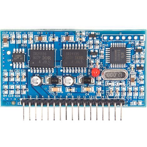 Carte de pilote d'onduleur à onde sinusoïdale pure, carte de contrôle de zone morte portable entièrement fonctionnelle PWM pour l'industrie