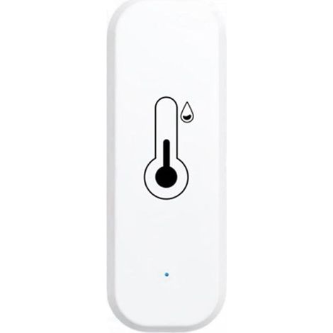 Thermomètre hygromètre intelligent WiFi pour moniteur à distance et alerte température ambiante capteur d'humidité application pour serre cave compatible Alexa/Google Home/Tuya (1/5)