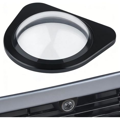 Protége-Caméra Avant en Verre Trempé pour Tesla Model 3, Model Y, Model YL 2025-2026 Résistant aux Rayures et aux Chocs, Protection Complète (Noir) (1/5)