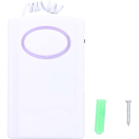 Alarme Antivol Alarme Anti bruit de Fil 115 DB High Decibel Alarme Antivol Invisible sur Site avec Vis pour Treillis Antivol Dissimulé Livré sans Batterie,Manette (1/5)