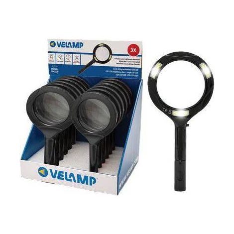 LENTE INGRANDIMENTO + LED VELAMP