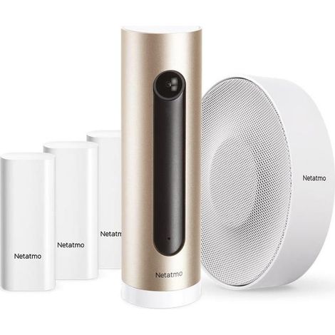 Filiyano-Caméra intérieure - NETATMO - NBU-ICSS-EU - 1080p - Sans fil - Appareil connecté (1/5)