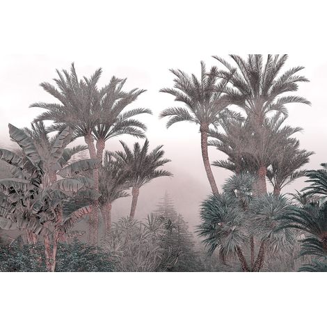Papier peint panoramique - Forêt Tropicale - 130 cm x 87 cm (1/2)