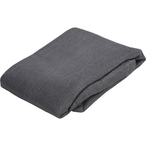 Panneau d'intimité pour balcon et terrasse, brise-vue HDPE anti-UV, clôture extérieure pour jardin, piscine, cour, gris foncé (1/5)