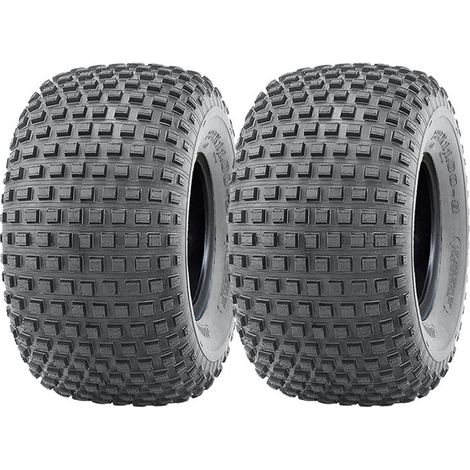 Reifen Quad - Wanda - 22x11.00-8 - Profil Knobby - 4 Schichten - Set von 2