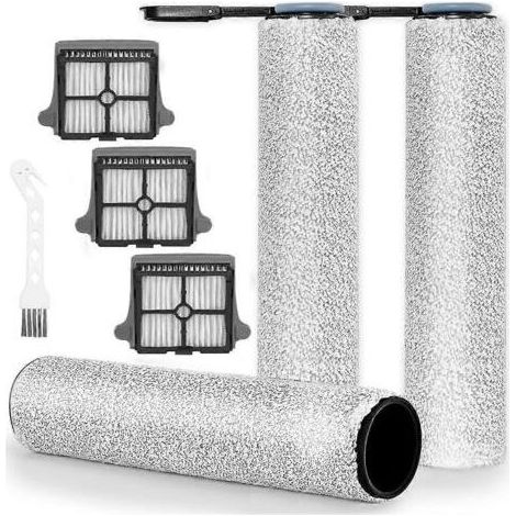 Lot de 7 brosses, rouleaux et filtres pour aspirateur eau et poussière intelligent Tineco Floor ONE Switch S7/S7 FlashDry (1/5)