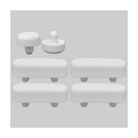 KIT PARACOLPO 2 PERNI - H. 10 mm - 54 - 1 confezioni - MADE IN ITALY