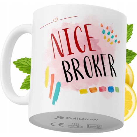 Mug humoristique pour courtier, avec un texte amusant et un design graphique original. Idéal pour les anniversaires, les fêtes et les occasions spéciales. Mug premium pour la maison, le bureau et le t