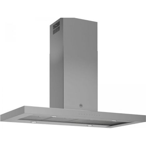 Cappa ad isola Bertazzoni KTI120PRO1XA 120 cm. un motore a tre velocità inox classe A