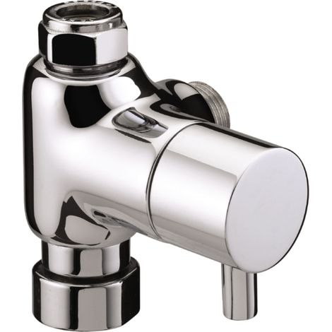 Bristan PM SDIV C Prism Contemporary In Line Divertor (2 Outlets) Chrome Plated