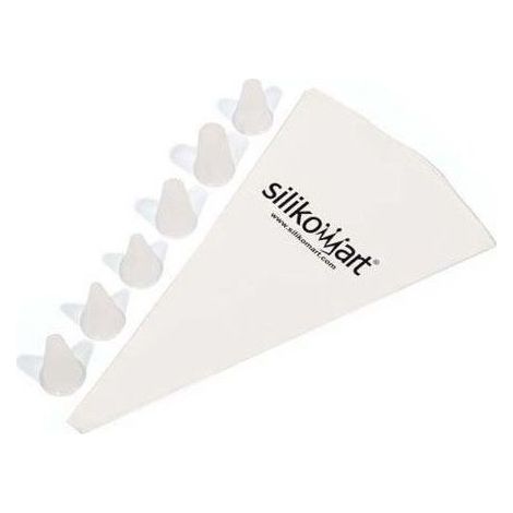 Saccapoche con 6 punte Silikomart cm 35