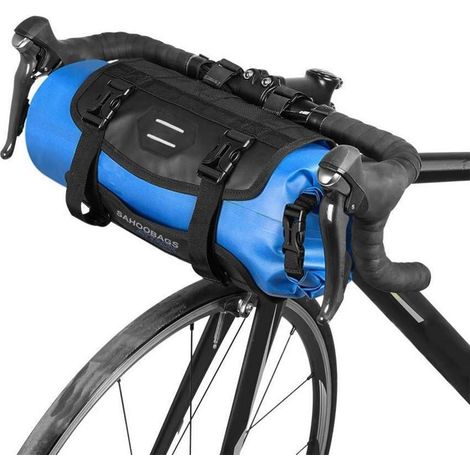 Sacoche de guidon de vélo étanche 3-7L réglable, sac de cadre avant pour VTT, vélo de route (1/5)