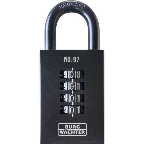 Burg Wächter Numero 97 50 SB Cadenas 50 mm avec serrure à combinaison (1/3)