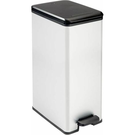 Cubo de basura Curver 240640 Plateado Plástico 40 L (1/5)