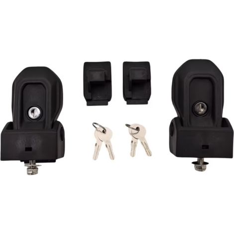 Applicable to 2018-2024 Jeep Wrangler JL JK hood lock latch modification parts Gladiator hood anti-theft lock (1/4)