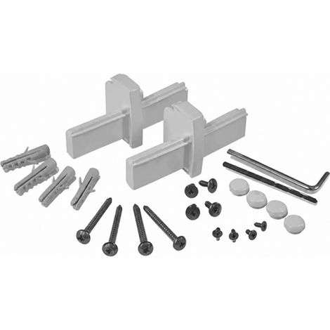 Kit di montaggio per cabina doccia STAR R Argento (1/2)