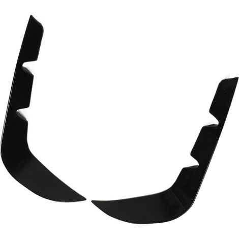 2x Frontnebelscheinwerfer-Kühlergrillspoiler, glänzend schwarz, leicht, kompatibel mit Mercedes GLB-Klasse X247 AMG-Line (1/5)
