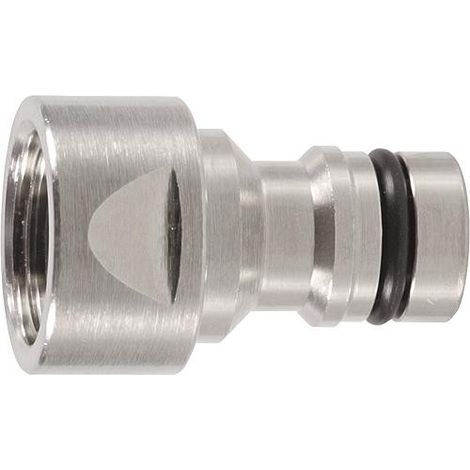 GEKA  Raccord  de  robinet  plus  système  d'emboîtement  laiton  nickelé  FI  24,66  mm  -  46.0711.8 (1/2)