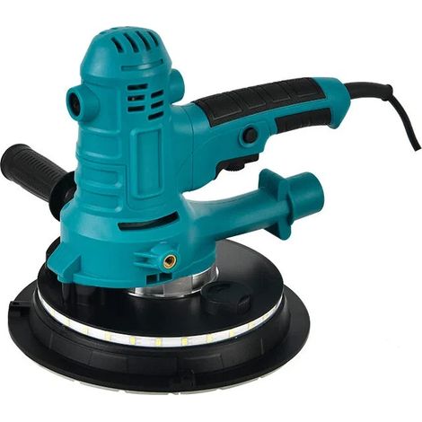 Der Schleifer hat eine Leistung von 750 W, eine Schleifbreite von 180 mm, eine maximale Drehzahl von 2300 Schwingungen pro Minute und wird mit 6 Schleifscheiben geliefert. (1/4)