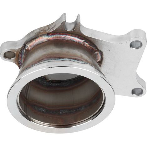 Adaptateur Turbo Adaptateur 3" V Band Flange pour T3/T4 en Acier Inoxydable