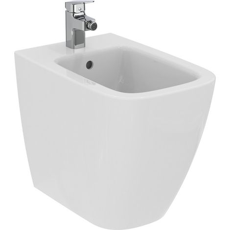 Ideal Standard i.Life B - Bidet à poser, trou pour robinet, blanc T458201
