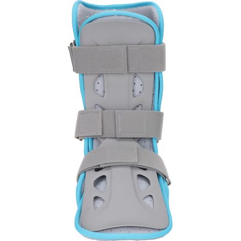 Attelle cheville respirante réglable fracture rééducation fixation pied gauche avec butée (1/5)