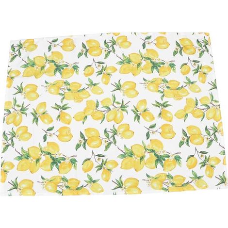 Waschbare, einfarbige Tischdecke mit Muster aus Stoff, 100 x 135 cm, ideal für Dekoration und Partys. (1/5)