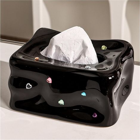 Taschentuchbox im Wohnzimmerstil hochwertige Keramik (1/5)