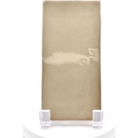 Aelle - Carrelage mur effet zellige beige 7,5x15 cm MANACOR BEIGE ARGILE - Vendu par boîte de 0,50 m²