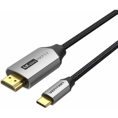 Cavo USB-C con HDMI Vention CRBBF 1 m (1/5)