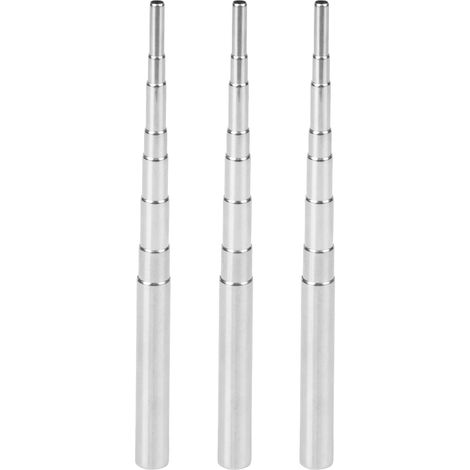3 Pièces Chalumeau Portable Mini en Acier Inoxydable 304 pour Barbecue et Camping (1/5)