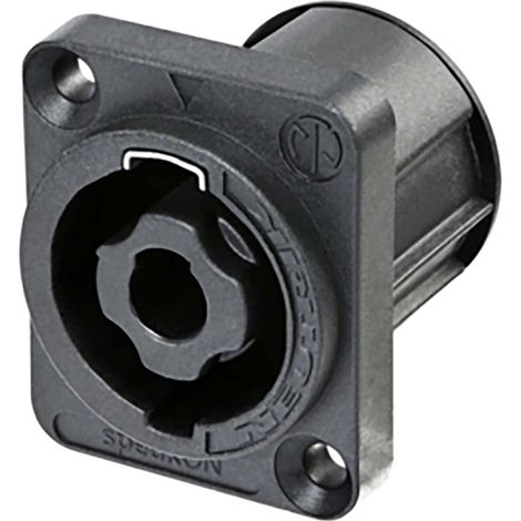 4 pin chassis connector d size black flange countersunk through holes 316 flat tabs 81905307 81905307 81905307 81905307 81905307