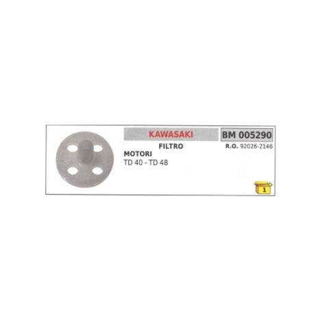 Filtro desbrozadora KAWASAKI TD 40 - TD 48 92026-2146