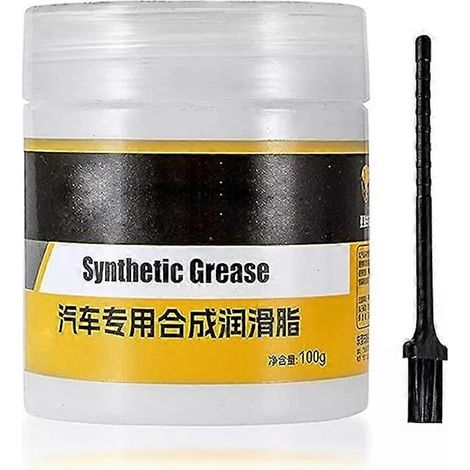 Graisse synthétique pour l'entretien automobile, lubrifiant pour freins et filetages anti-grippage. Couleur : avec pinceau. (1/4)