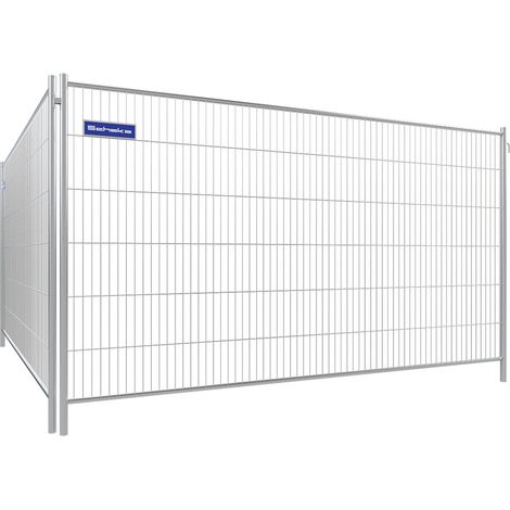 Schake Mobilzaun Profi Resistant Element mit engen Maschen 3,5x2m (1/2)