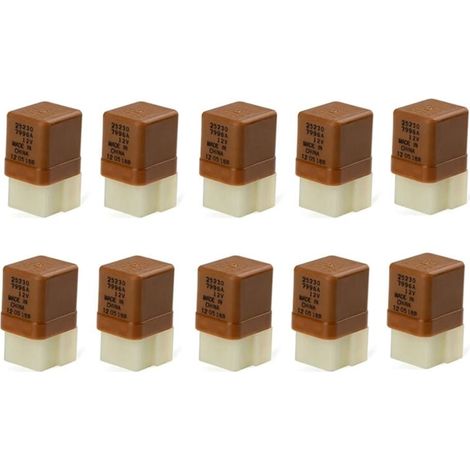 10 Pièces Nouveau Relais de Voiture 6 Broches 12 V pour Divers Modèles 25230-7996A 25230-79963 25230-C9963 25230 7996A (1/4)