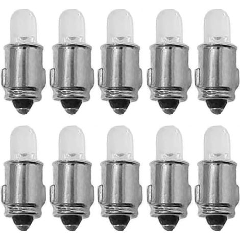 Ampoule 12 V pour moto, mobylette, éclairage intérieur, transvaseur, 12 V, blanc 6000 K (2) (1/3)
