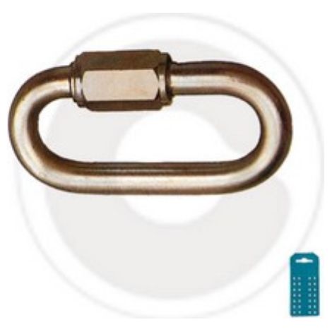 cf 2 liaisons de connexion en acier galvanisA Anneau d&39oeillet en maille de 4 mm
