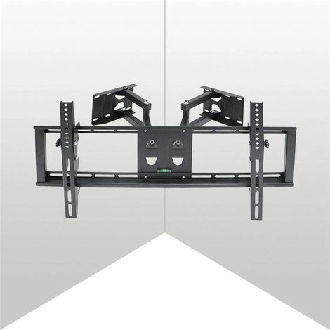 TV Wandhalterung Eckhalterung Schwenkbar Neigbar für 32" - 65" Zoll Fernseher Max 35Kg VESA 600x400 (1/5)