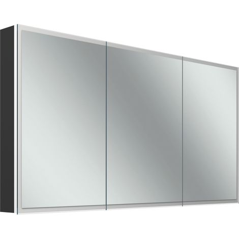 Armario con espejo Schneider GLOW D2W, 3 puertas 45/50/45cm, (1/5)