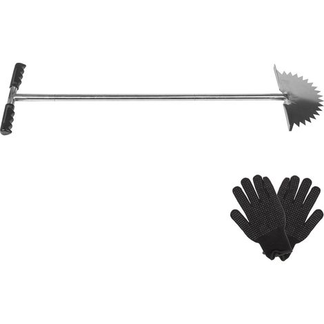 Outil en Acier Inoxydable et Plastique Demi-Lune de Bordure de Jardin Coupe-Bordures Manuel Trottoirs et Plates-Bandes (1/5)