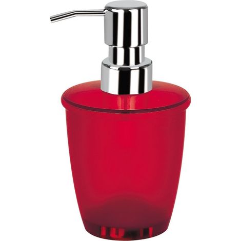 Dispensador de jabón PS TORONTO Rojo Spirella