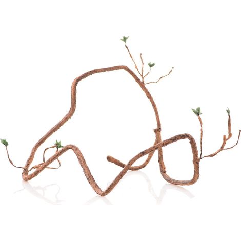 Liana PER terrario CON foglie decorazione ornamento decorazione rettili ragni 150CM (1/5)