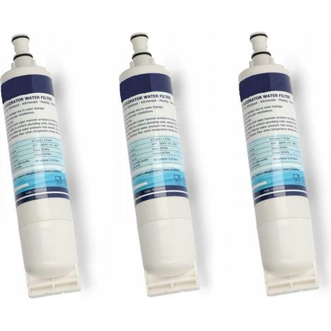 3 FILTRI ACQUA WHIRLPOOL PURE FIRST ADATTO 480181700086 484000008552  FF 1 (1/2)