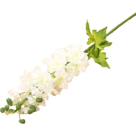 Bouquet De Fleurs Artificielles En Soie Blanches Pour Décoration Maison Bureau Mariage Fête - 1 Pièce (1/2)