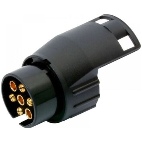 Adaptateur de voiture en plastique 12 V 7/13, prise de remorque pour camping-car (1/5)