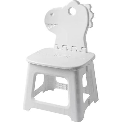 Marchepied pliable dinosaure pour enfants avec dossier - (1/5)