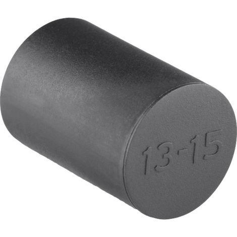 HellermannTyton VP13-15Blindplug-PL-BK Blindtülle halogenfrei    Kunststoff Schwarz 1 St.